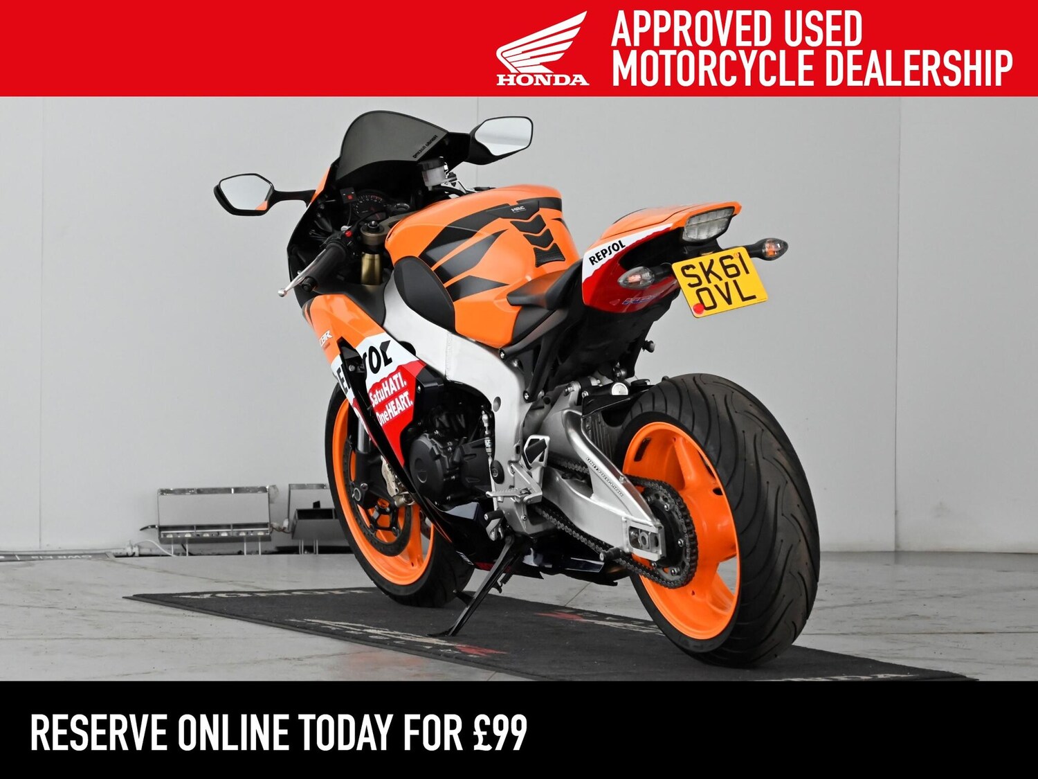 Used Honda CBR1000RR Fireblade 2011 for sale - 78824430: Photo 48