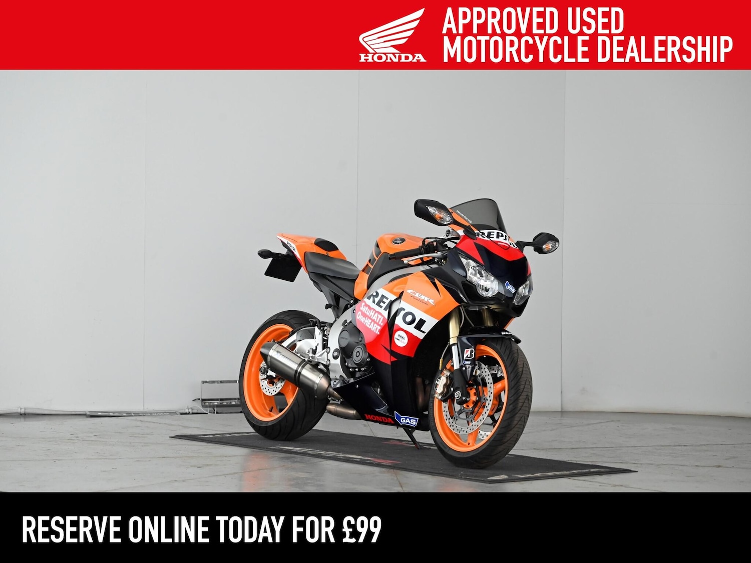Used Honda CBR1000RR Fireblade 2011 for sale - 78824430: Photo 5