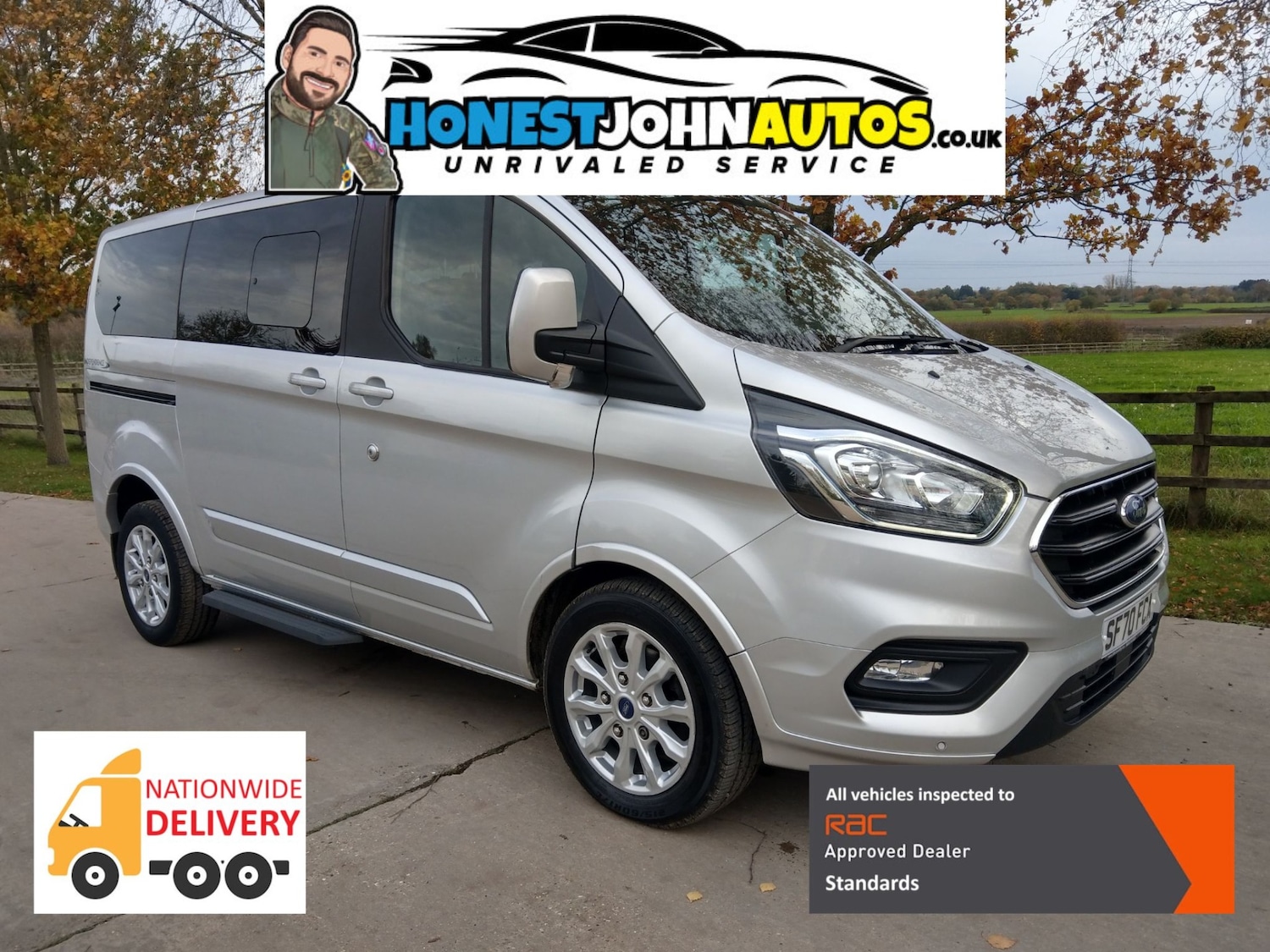 Used Ford Tourneo Custom 2020 for sale - 76482739: Photo 1