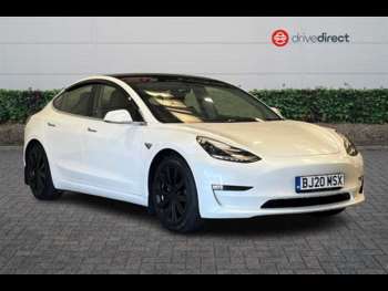 2020 - (Dual Motor) Long Range Saloon 4dr Electric Auto 4WDE (346 ps)