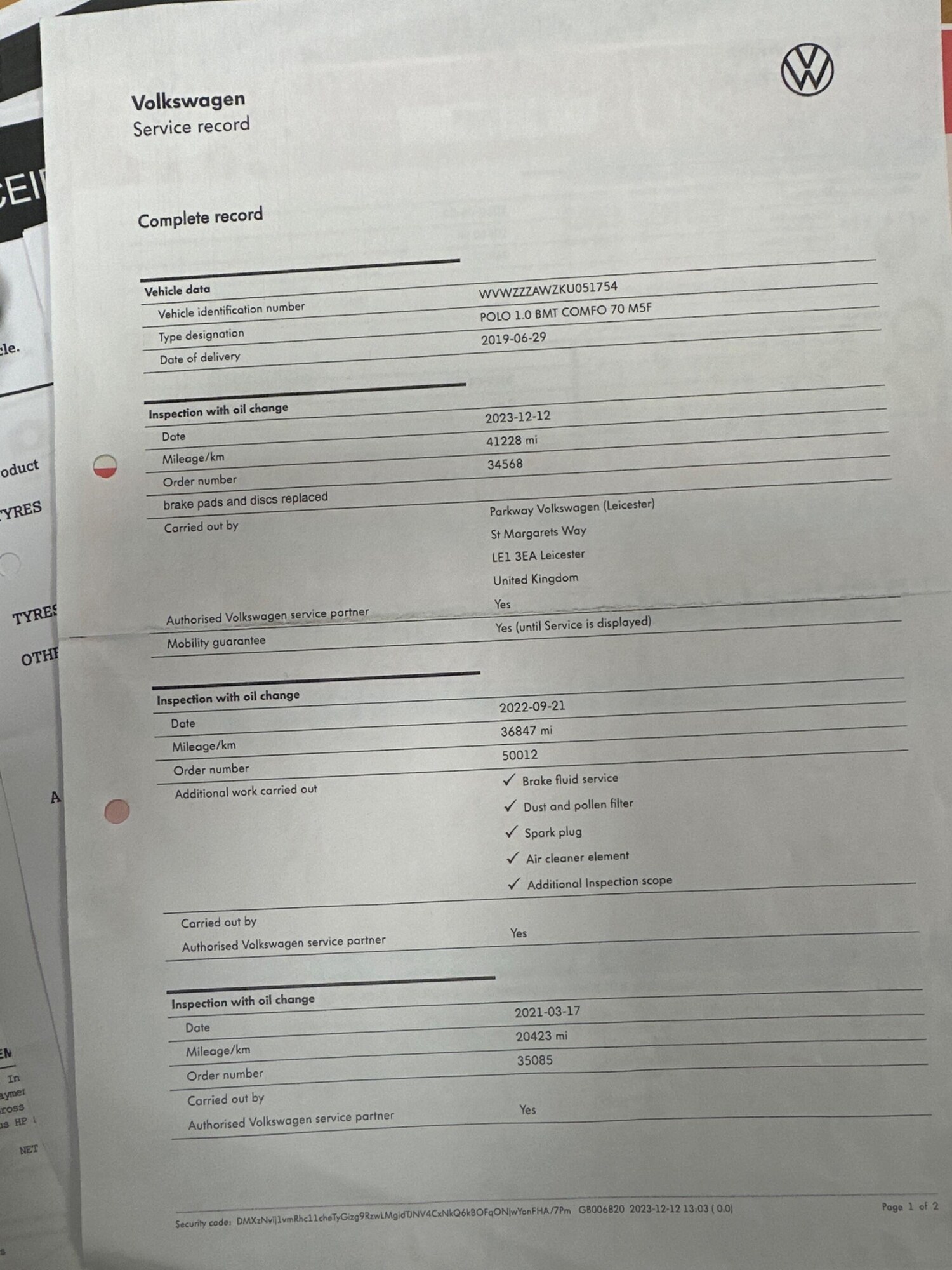 Used Volkswagen Polo 2019 for sale - 78074021: Photo 25