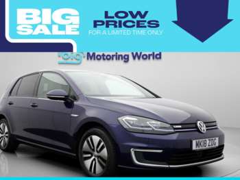 2018 (18) - 35.8kWh e-Golf Hatchback 5dr Electric Auto (136 ps)