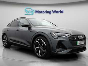 2022 (22) - 50 Black Edition Sportback 5dr Electric Auto quattro 71.2kWh (11kW Charger)