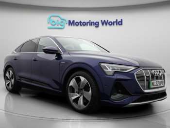 2022 (22) - 55 S line Sportback 5dr Electric Auto quattro 95kWh (11kW Charger) (408 ps)