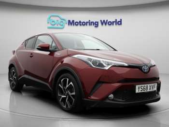 2018 (68) - 1.8 VVT-h Design SUV 5dr Petrol Hybrid CVT Euro 6 (s/s) (122 ps)