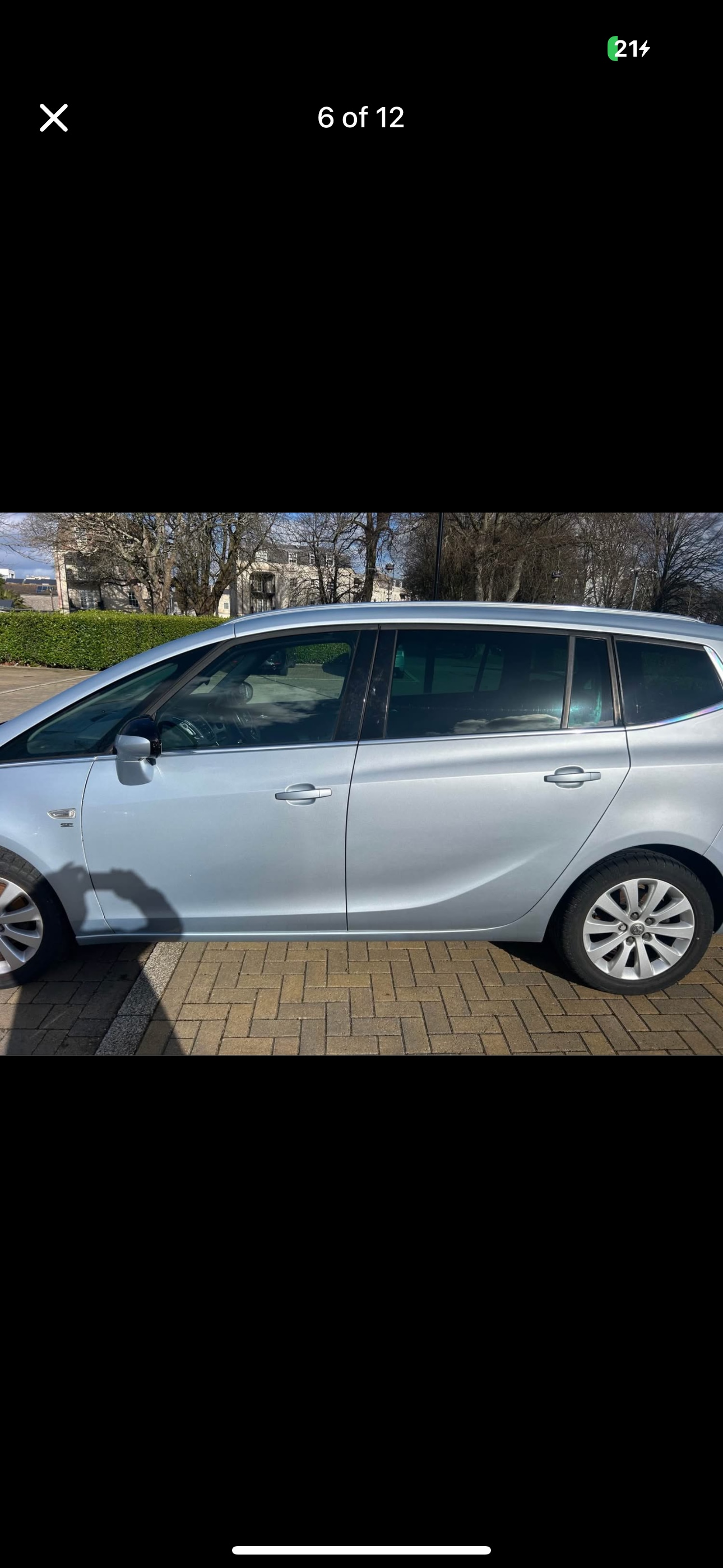 Used Vauxhall Zafira 2014 for sale - 77979650: Photo 6