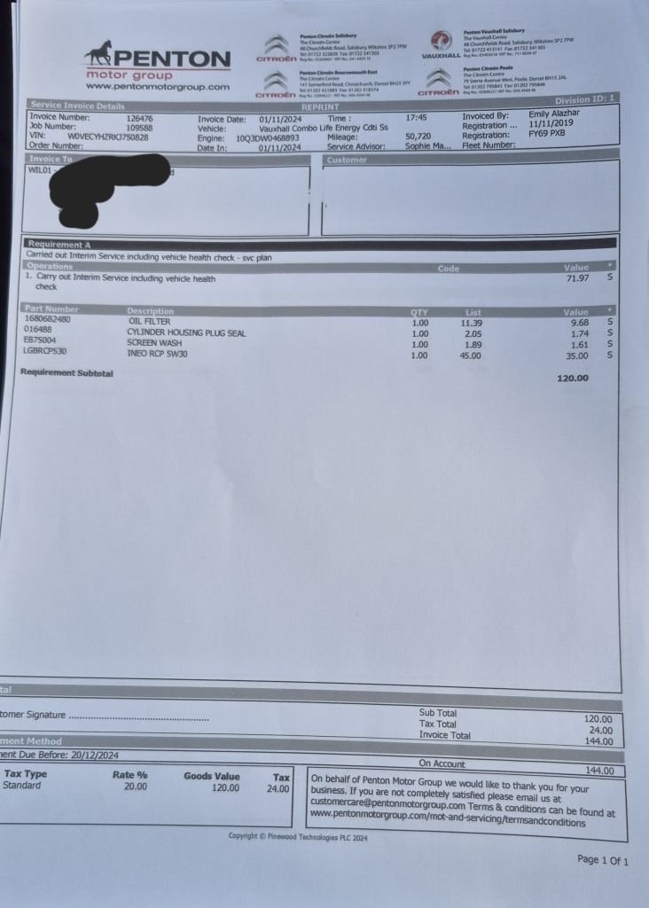 Used Vauxhall Combo Life 2019 for sale - 77133071: Photo 18