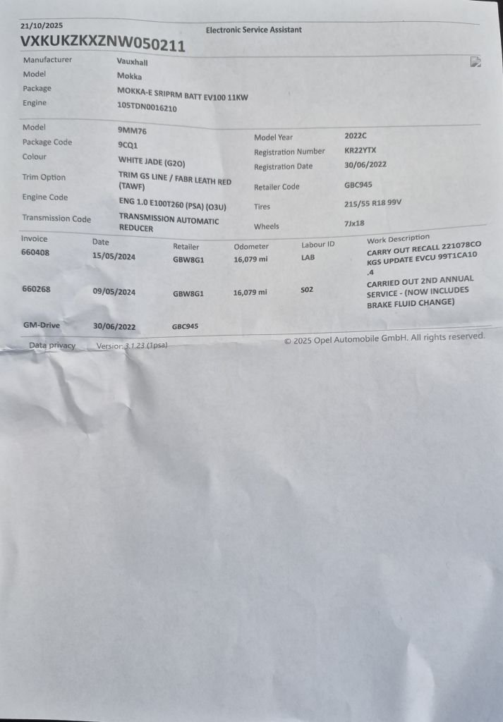 Used Vauxhall Mokka Electric 2022 for sale - 76509459: Photo 18