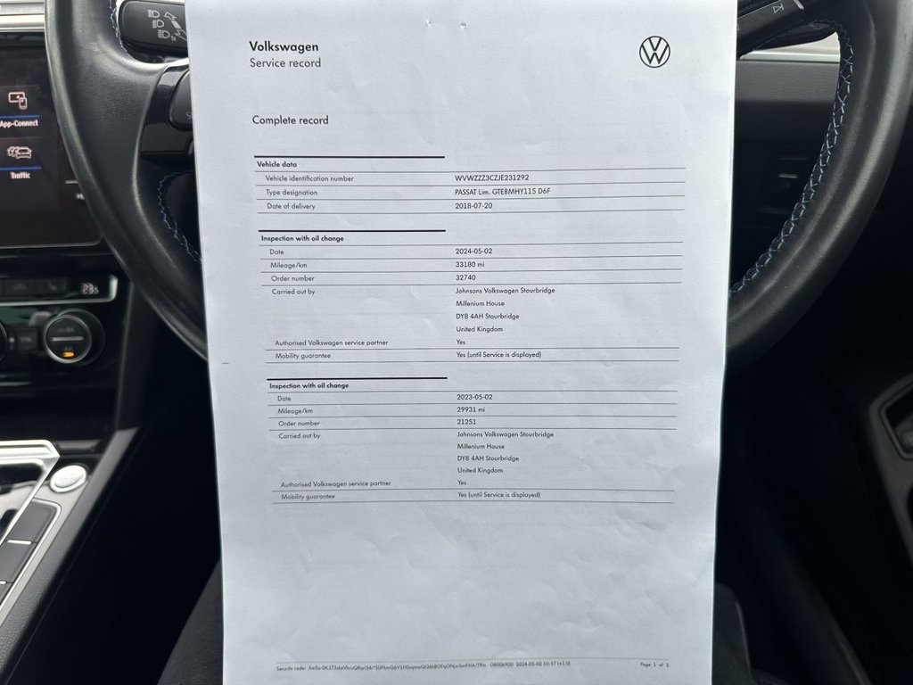 Used Volkswagen Passat 2018 for sale - 76256437: Photo 22