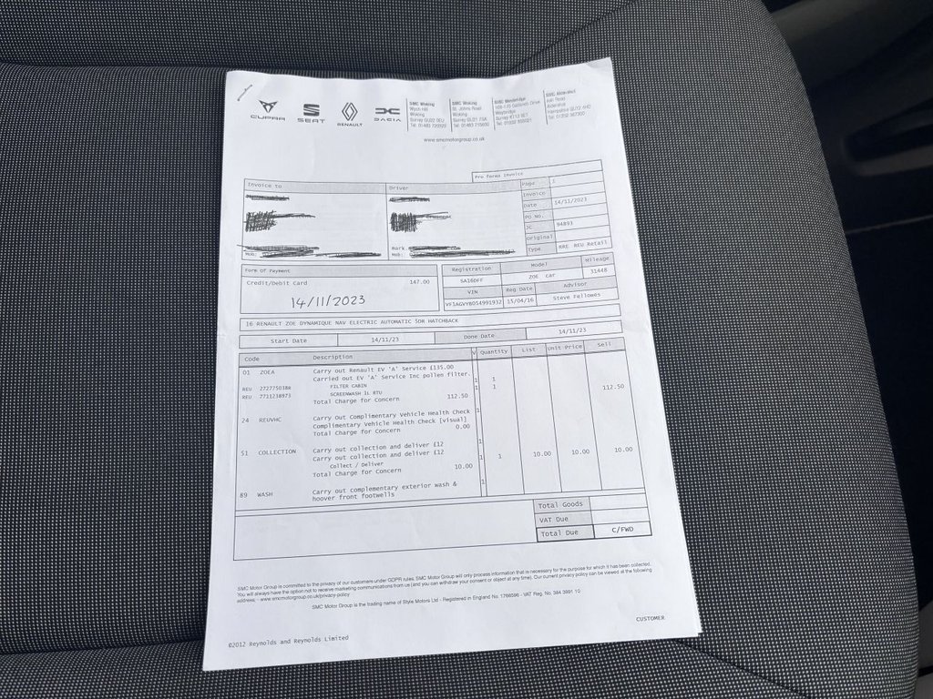 Used Renault Zoe 2016 for sale - 76496179: Photo 25