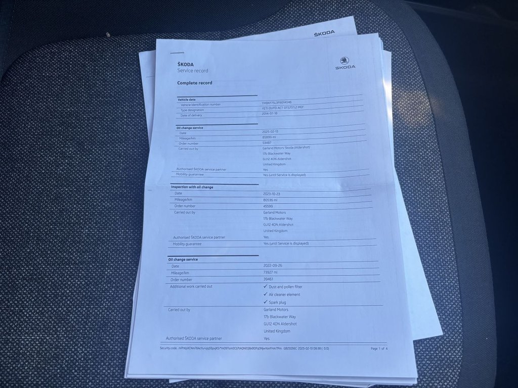 Used Skoda Yeti 2014 for sale - 77084117: Photo 18