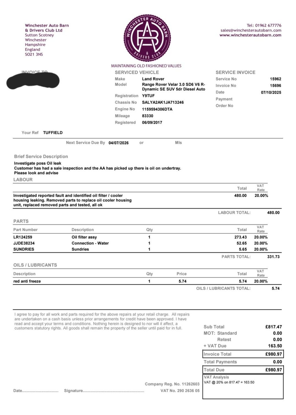 Used Land Rover Range Rover Velar 2017 for sale - 76303663: Photo 21