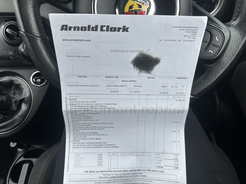 Used Abarth 595 2018 for sale - 76356196: Photo 25