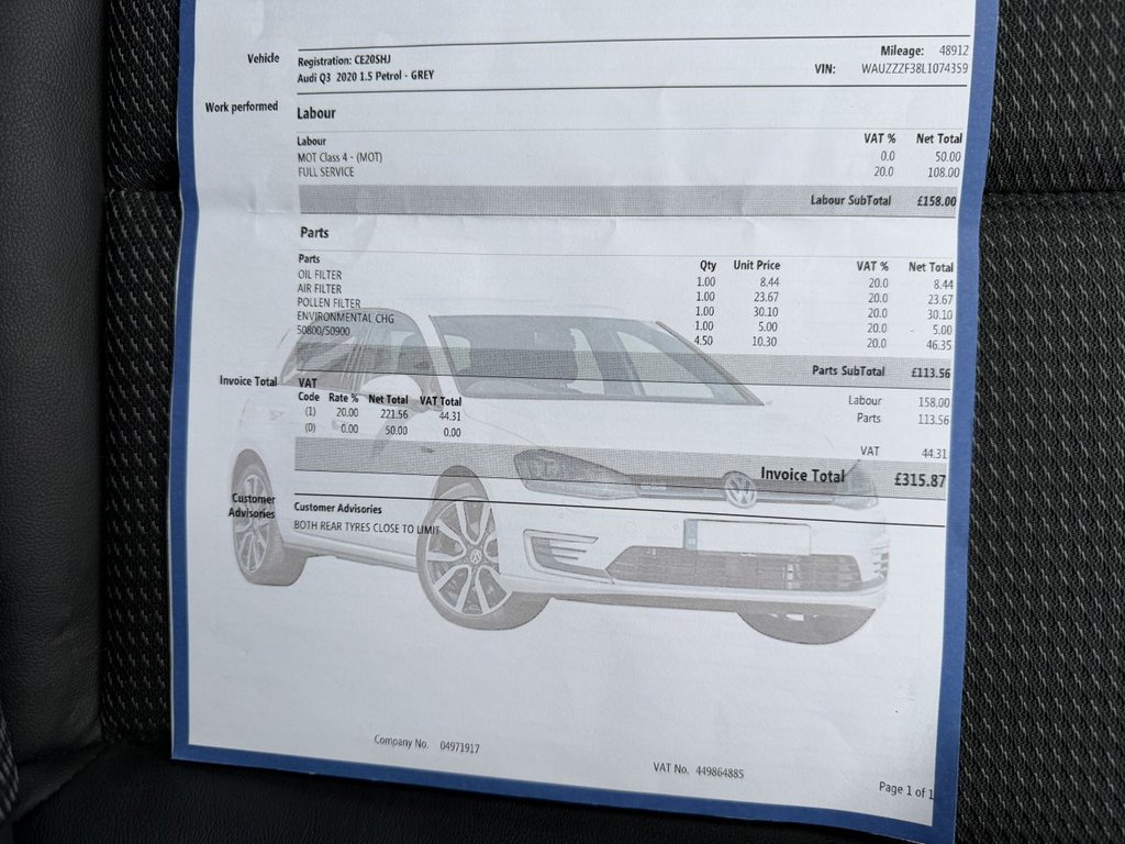 Used Audi Q3 2020 for sale - 78082549: Photo 20
