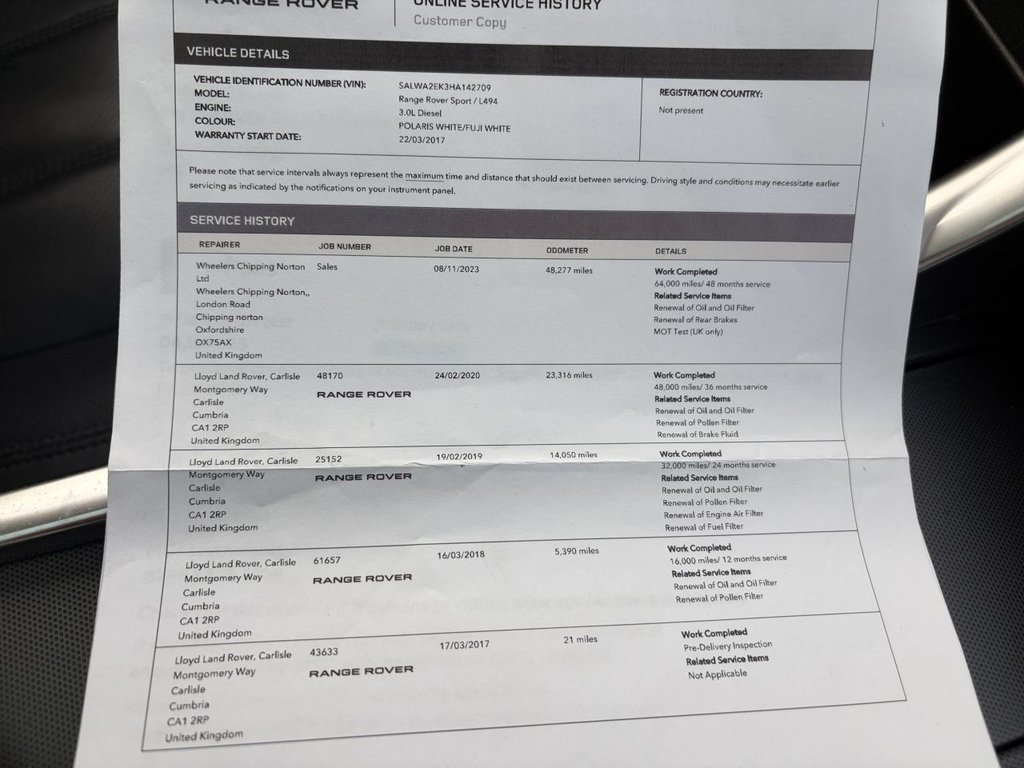 Used Land Rover Range Rover Sport 2017 for sale - 76724306: Photo 27