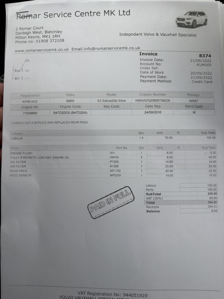 Used BMW X3 2016 for sale - 77638126: Photo 24