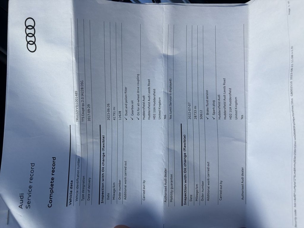 Used Audi TTS 2017 for sale - 77089085: Photo 21