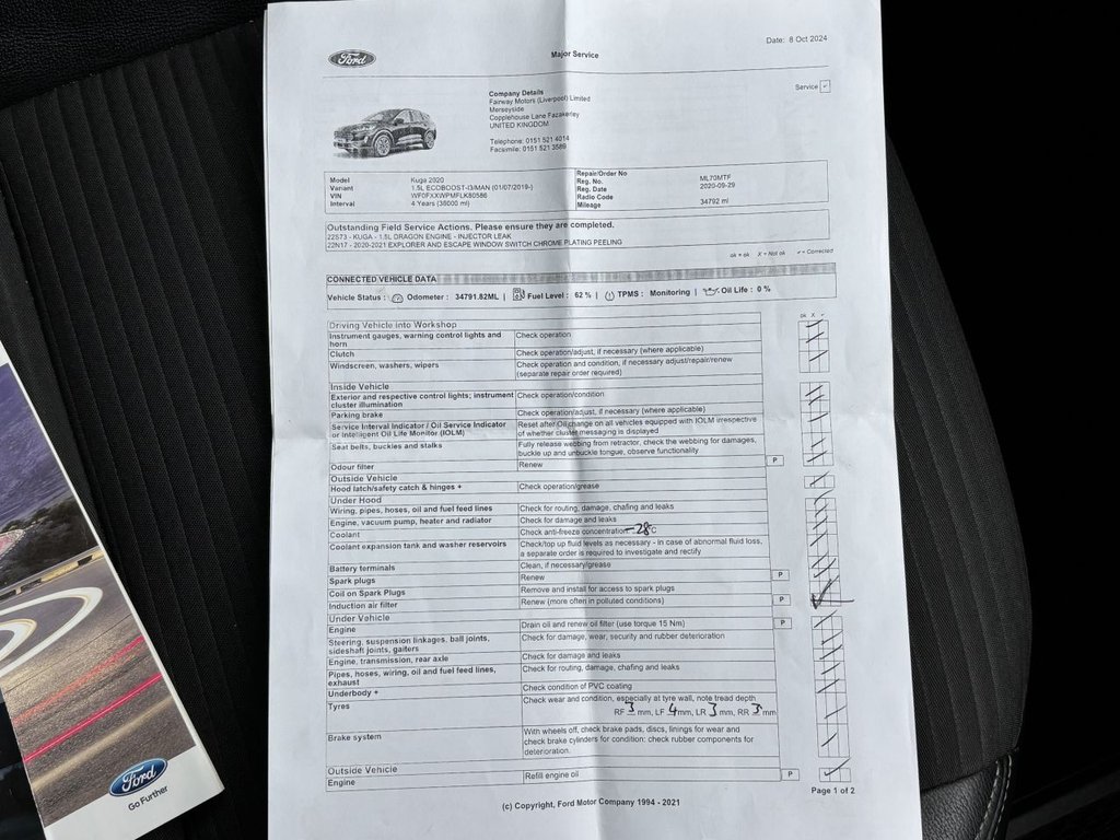 Used Ford Kuga 2020 for sale - 76356430: Photo 27