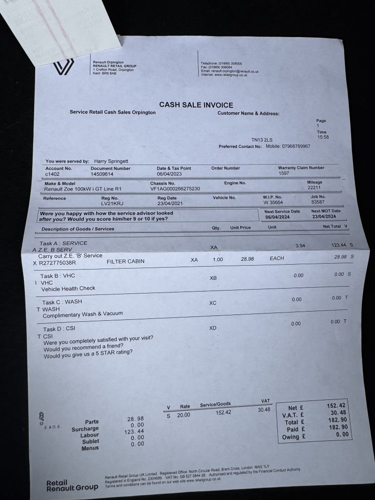 Used Renault Zoe 2021 for sale - 77966974: Photo 20