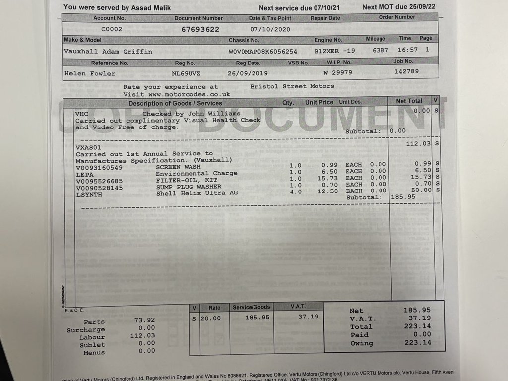 Used Vauxhall ADAM 2019 for sale - 76618022: Photo 22