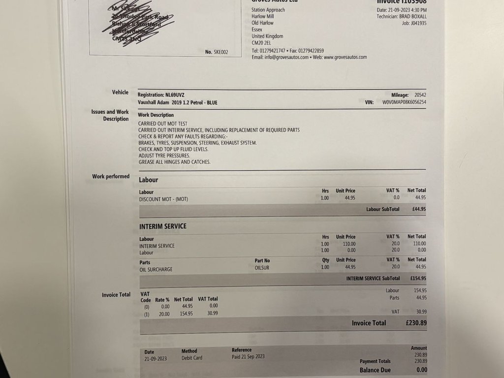 Used Vauxhall ADAM 2019 for sale - 76618022: Photo 25