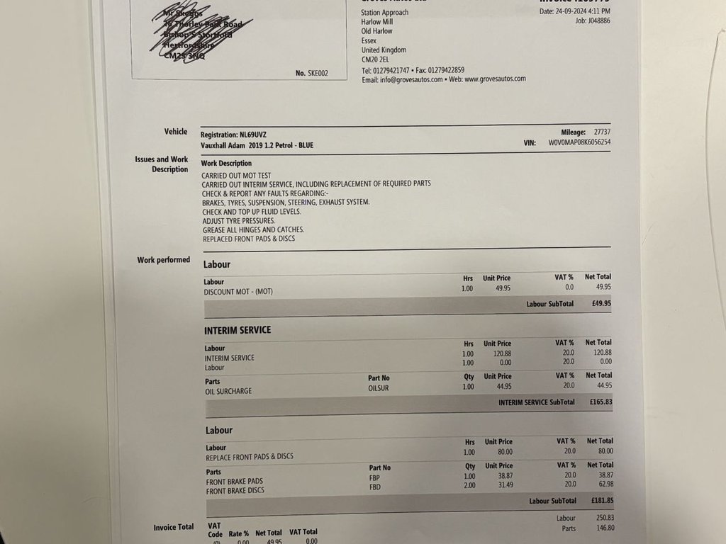 Used Vauxhall ADAM 2019 for sale - 76618022: Photo 26