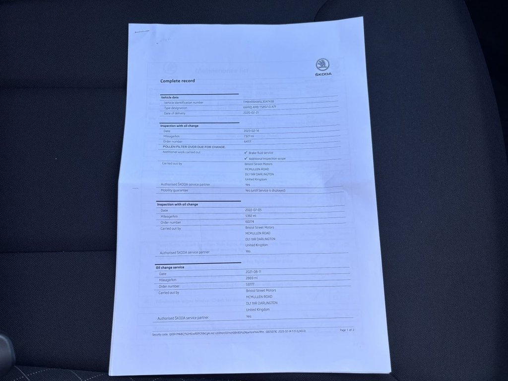 Used Skoda Kamiq 2020 for sale - 76654836: Photo 22