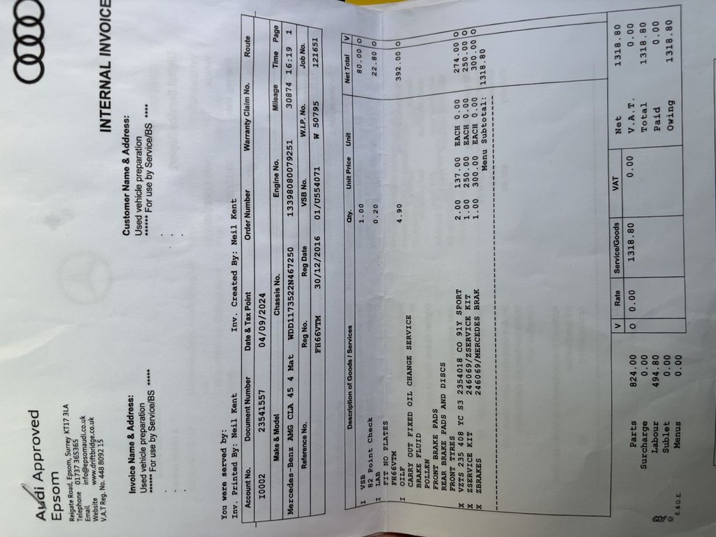 Used Mercedes-Benz CLA 2016 for sale - 76698311: Photo 27