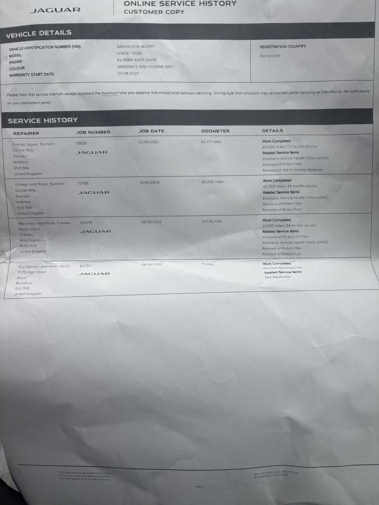 Used Jaguar I-Pace 2020 for sale - 76356419: Photo 24