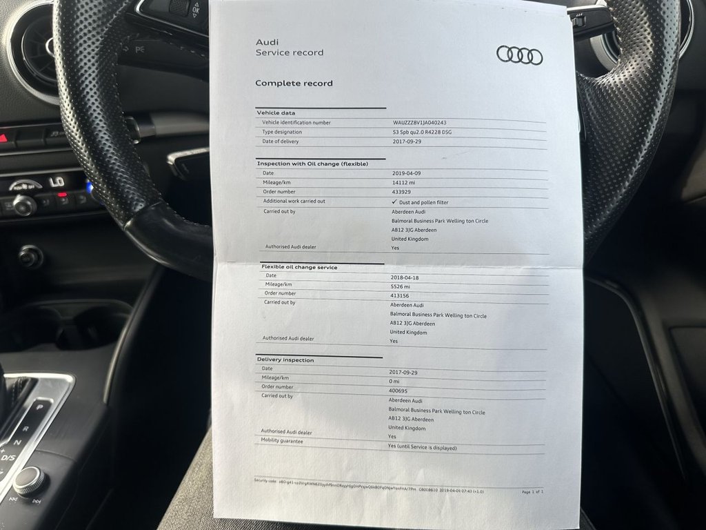 Used Audi S3 2017 for sale - 77771090: Photo 26