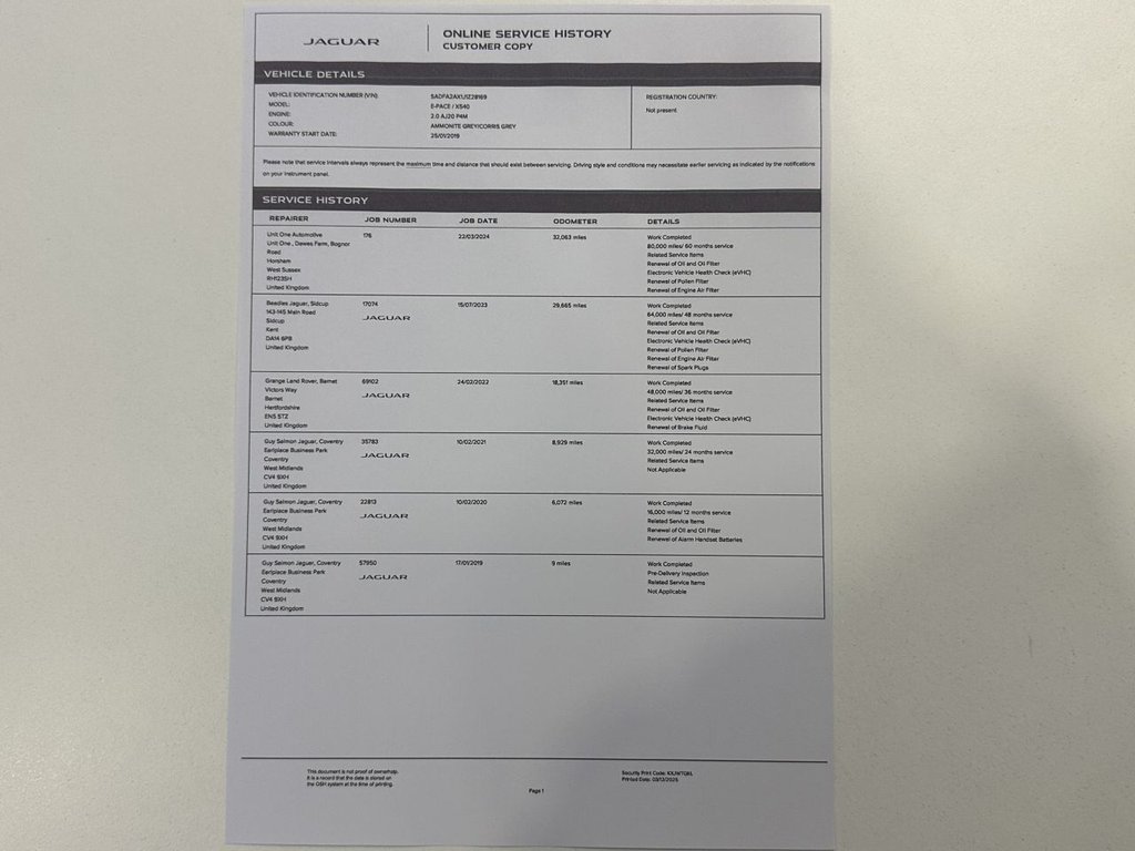 Used Jaguar E-Pace 2019 for sale - 76797931: Photo 23