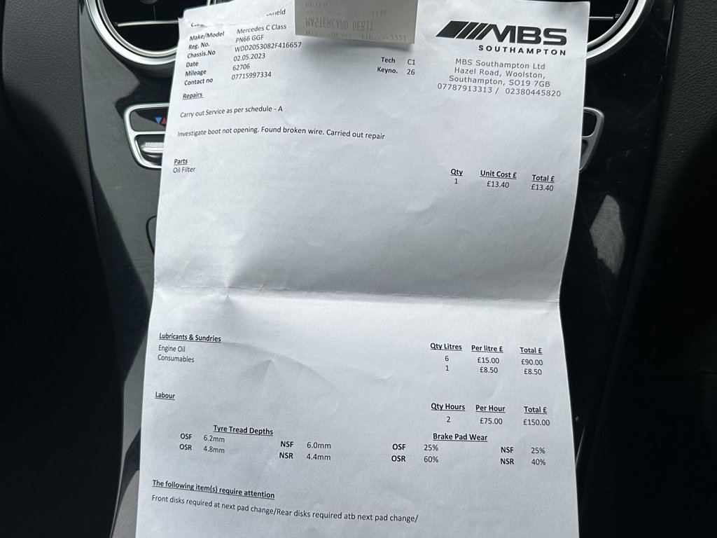 Used Mercedes-Benz C Class 2016 for sale - 77341201: Photo 26