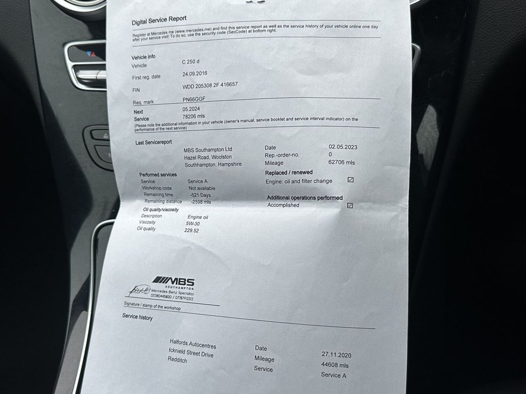 Used Mercedes-Benz C Class 2016 for sale - 77341201: Photo 28