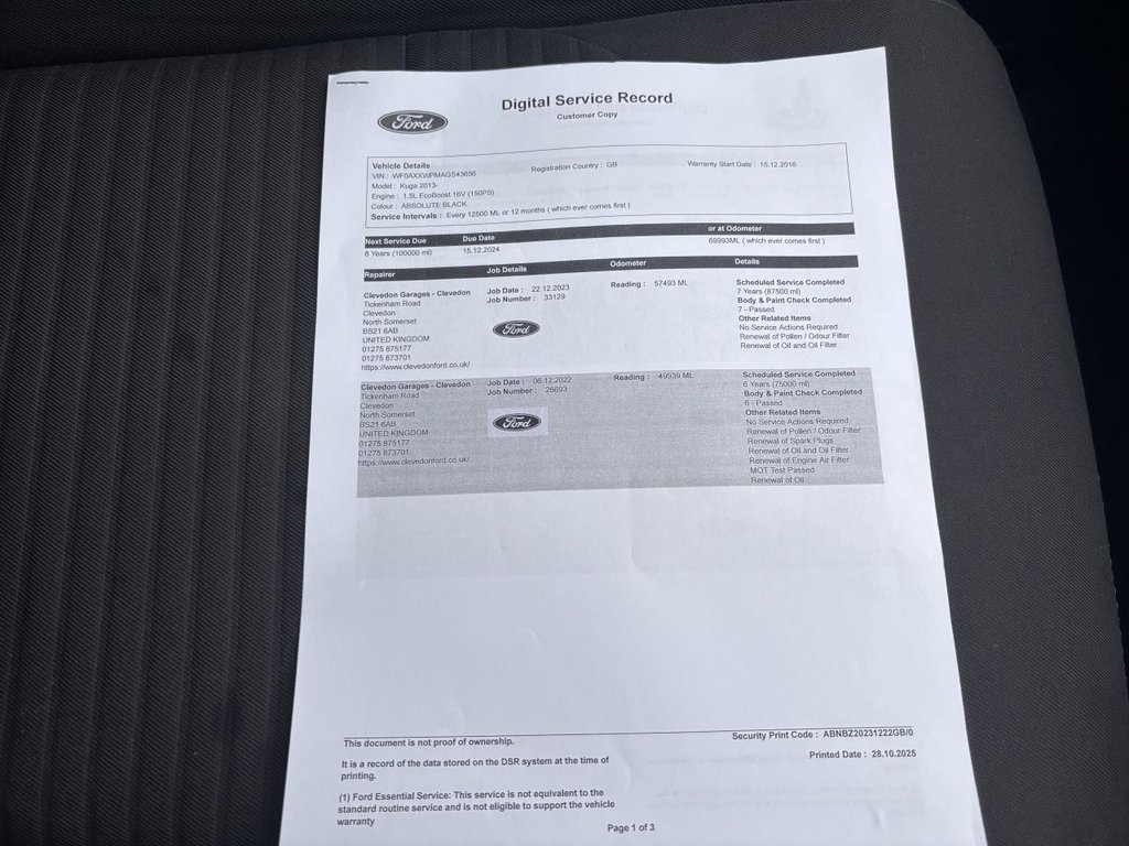 Used Ford Kuga 2016 for sale - 76582069: Photo 22