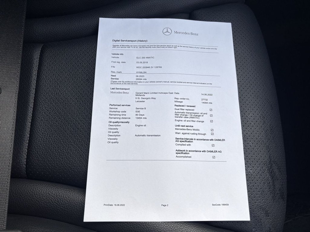 Used Mercedes-Benz GLC 2018 for sale - 77226962: Photo 27