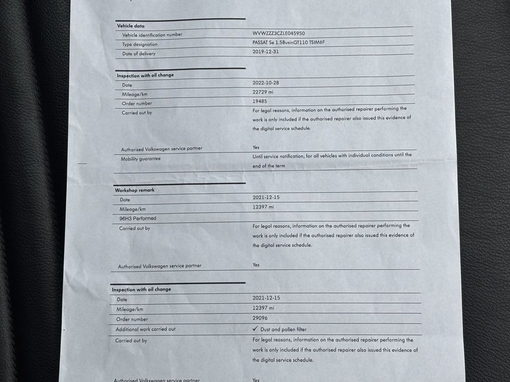 Used Volkswagen Passat 2019 for sale - 77383928: Photo 26