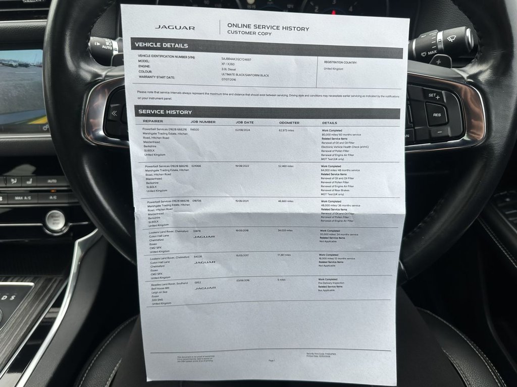 Used Jaguar XF 2016 for sale - 77810069: Photo 25
