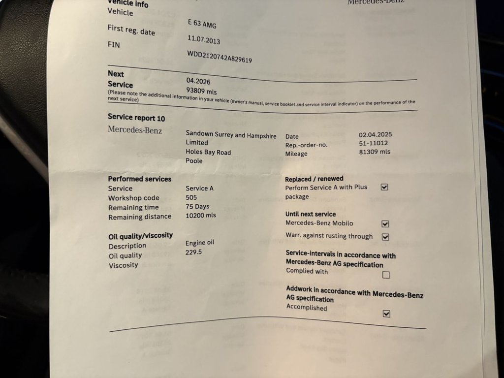 Used Mercedes-Benz E Class 2013 for sale - 76840881: Photo 24