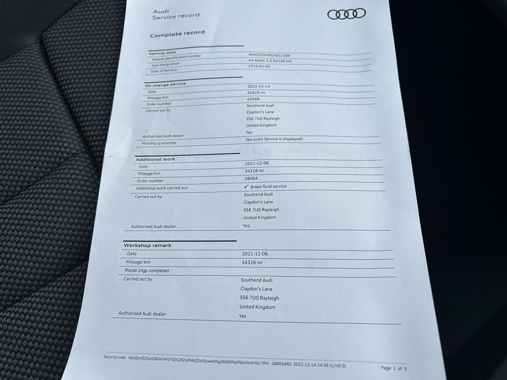 Used Audi A4 2016 for sale - 77608647: Photo 29
