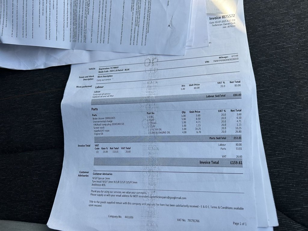 Used Skoda Scala 2020 for sale - 77733937: Photo 25