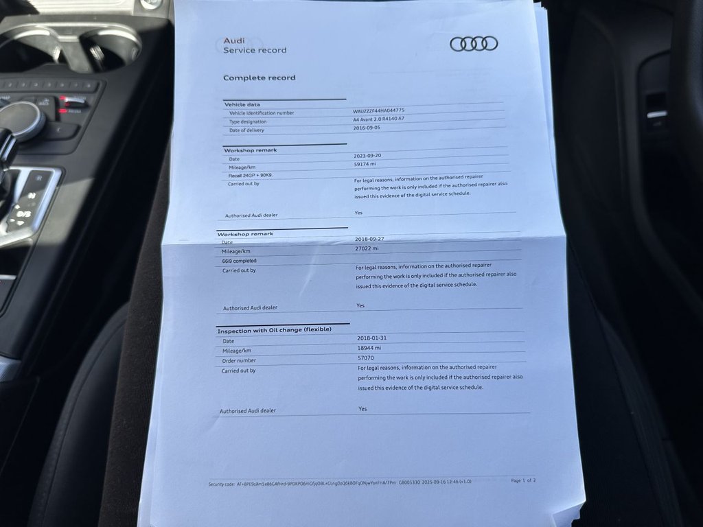 Used Audi A4 Avant 2016 for sale - 76118634: Photo 29