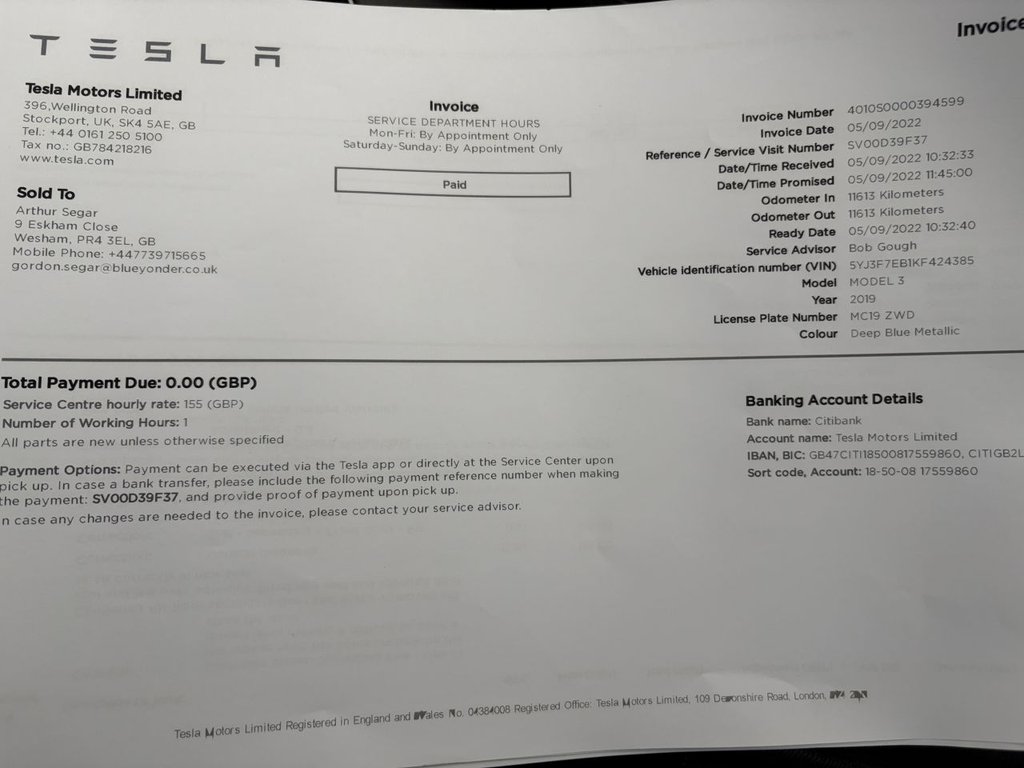 Used Tesla Model 3 2019 for sale - 76867416: Photo 16