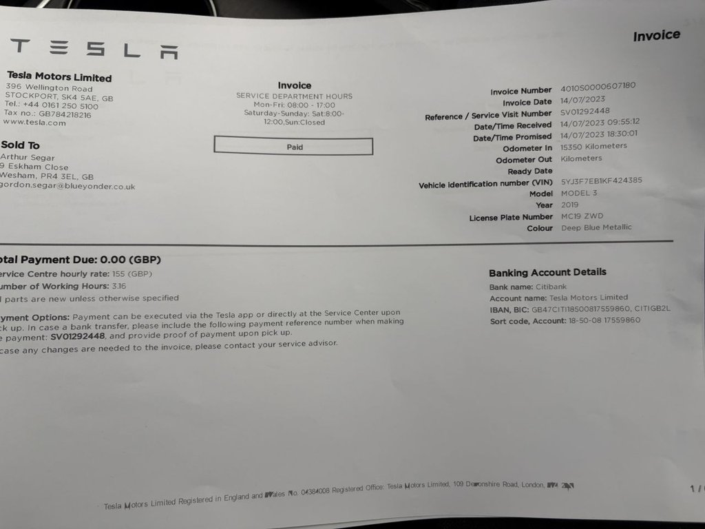 Used Tesla Model 3 2019 for sale - 76867416: Photo 17