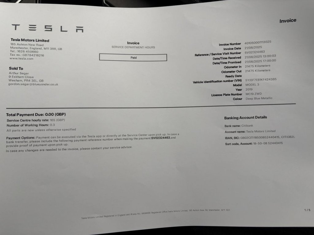 Used Tesla Model 3 2019 for sale - 76867416: Photo 18