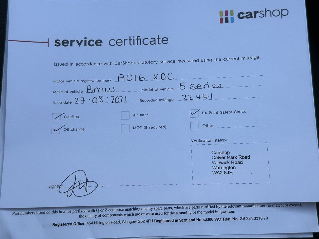 Used BMW 5 Series 2016 for sale - 76784264: Photo 22