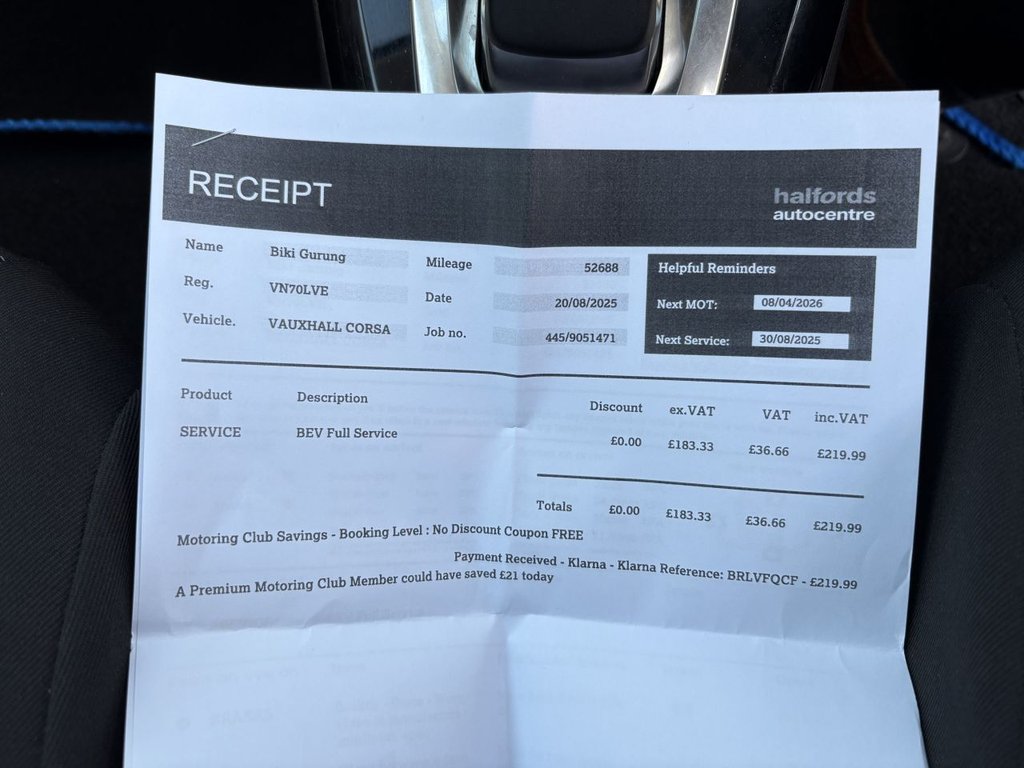 Used Vauxhall Corsa 2020 for sale - 76048697: Photo 26