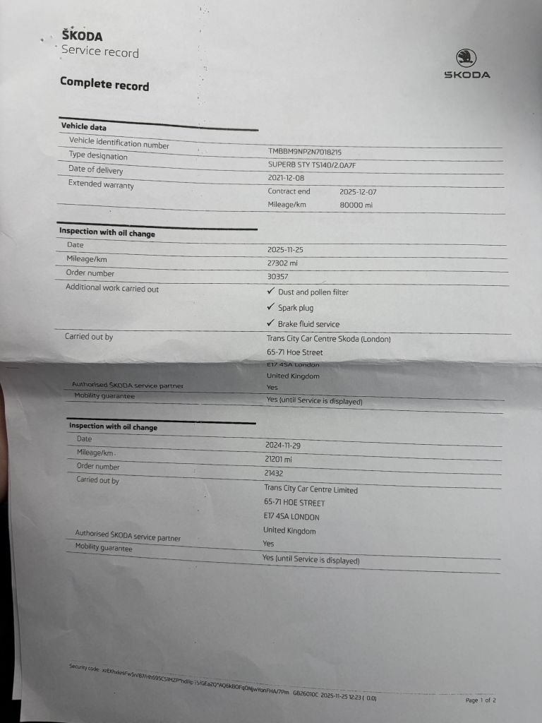 Used Skoda Superb 2021 for sale - 77780184: Photo 27