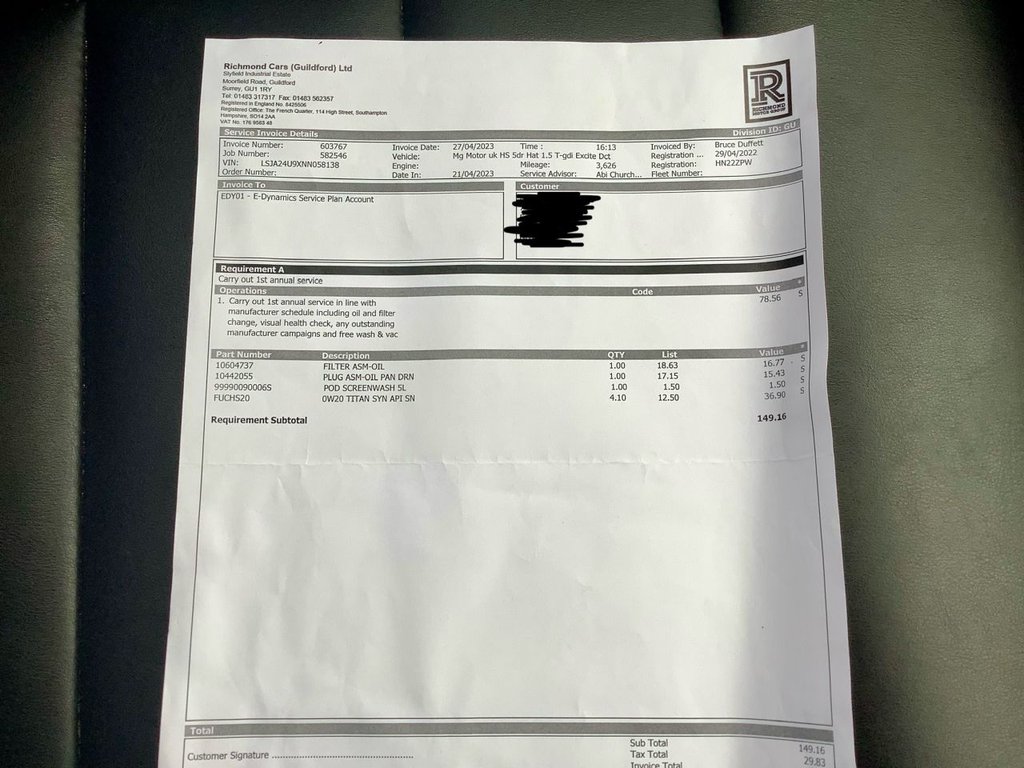 Used MG MG HS 2022 for sale - 77967087: Photo 20