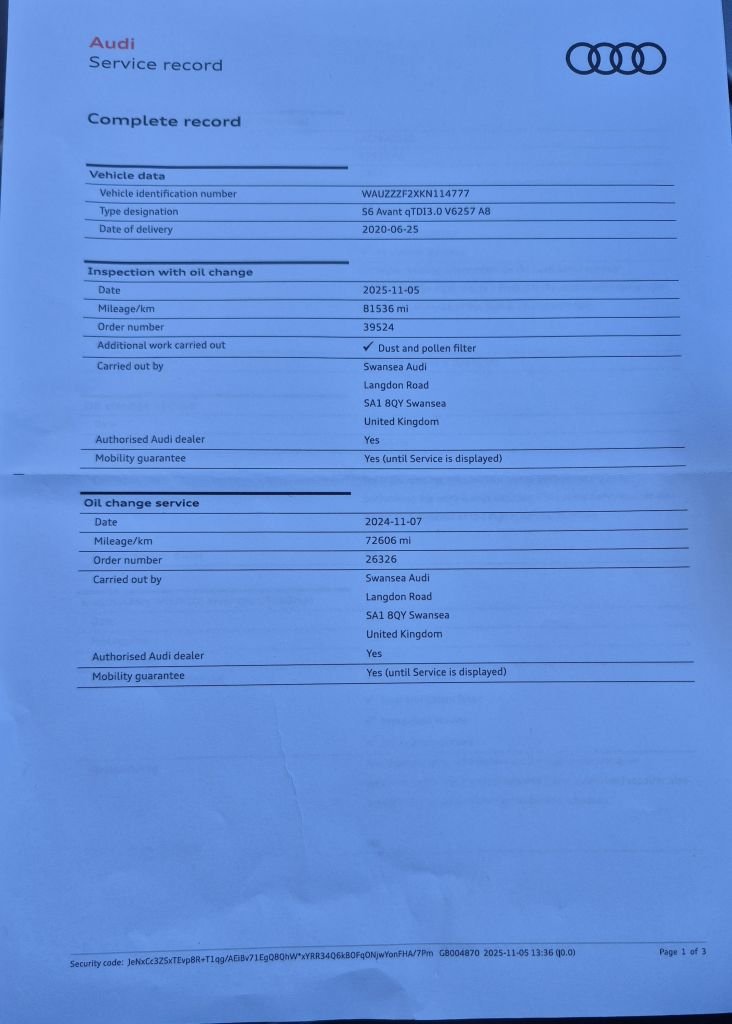 Used Audi S6 Avant 2020 for sale - 77327617: Photo 19