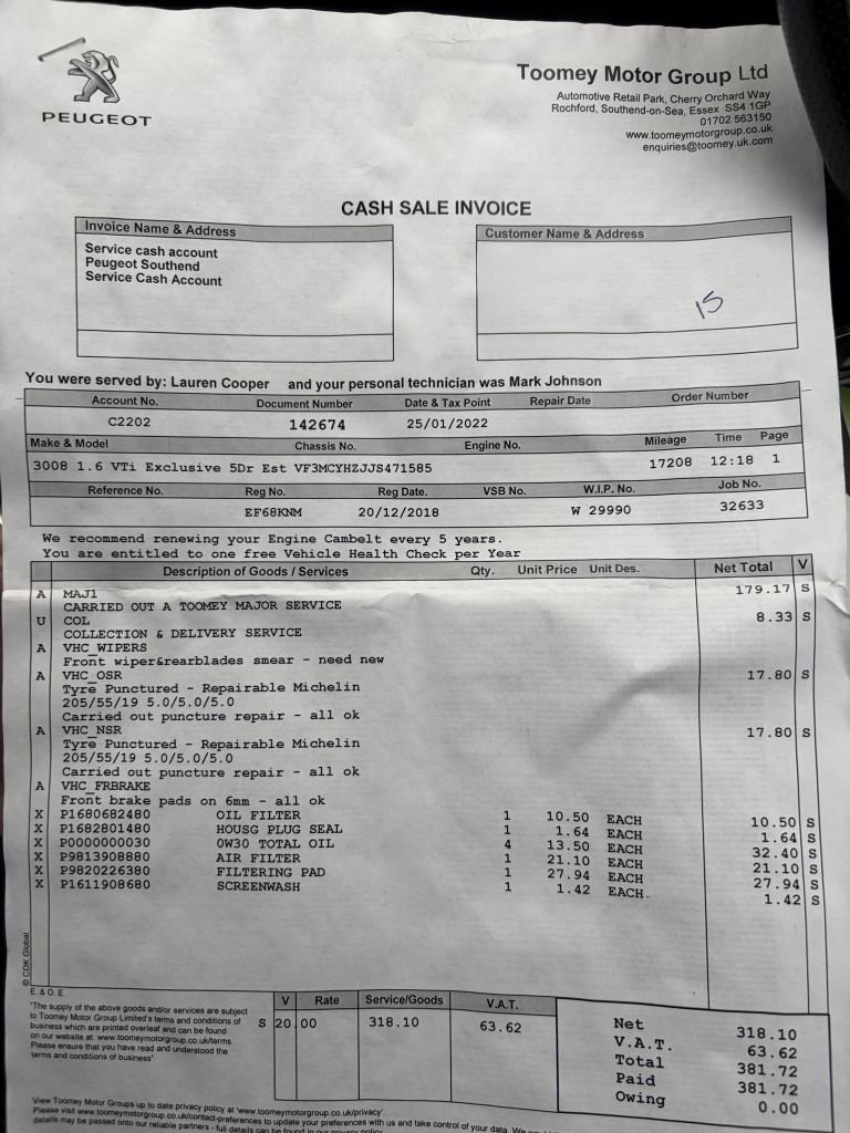 Used Peugeot 3008 2018 for sale - 77177922: Photo 28